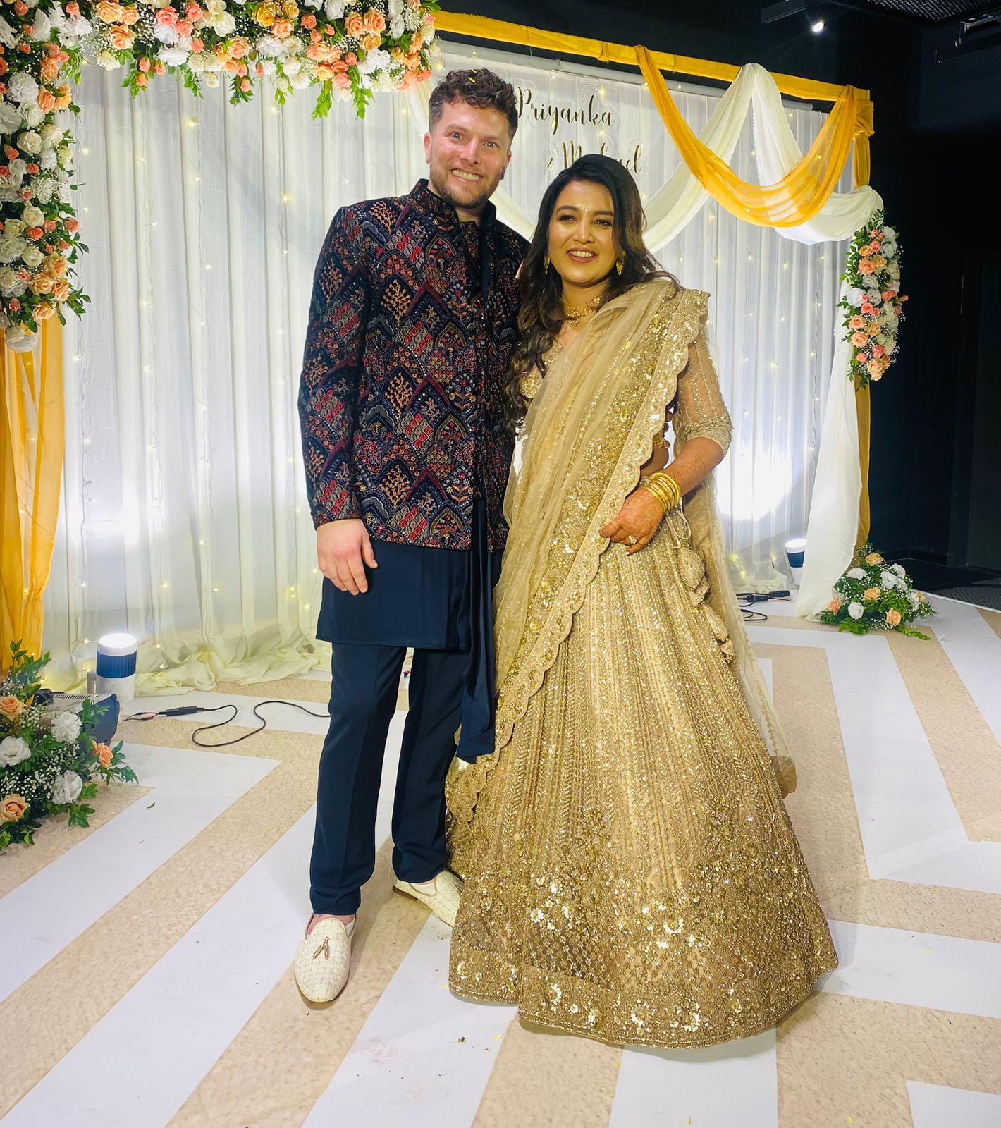 Indian wedding celebration
